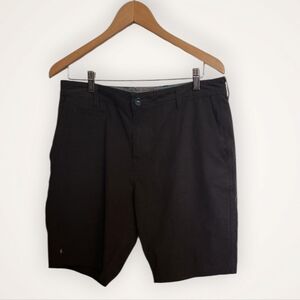 Classic Charcoal Men's Flat Front Shorts